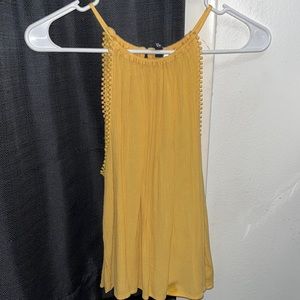 Yellow tank top